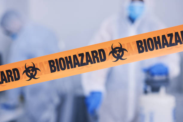 Professional Blood Cleanup technician working in Sumner, NE